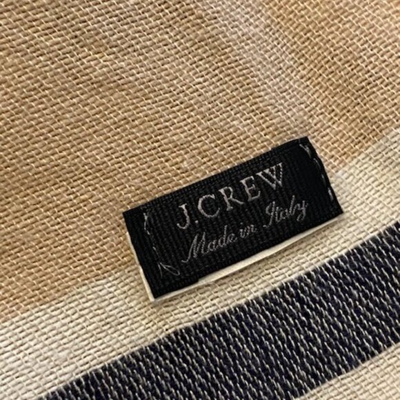 J Crew Scarf/ Wrap. Made in Italy - Picture 2 of 4